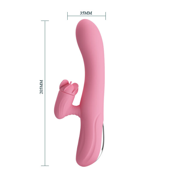 PRETTY LOVE   GINA 4 rotation 7 vibration USB - obrazek 6