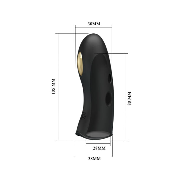 PRETTY LOVE   MARICO Fingering Electric Vibrator 7 Functions USB - obrazek 6