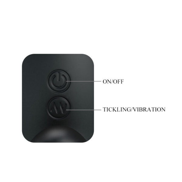 PRETTY LOVE   PROSTATE MASSAGER Tickling 4 & Vibrating 7 USB - obrazek 6