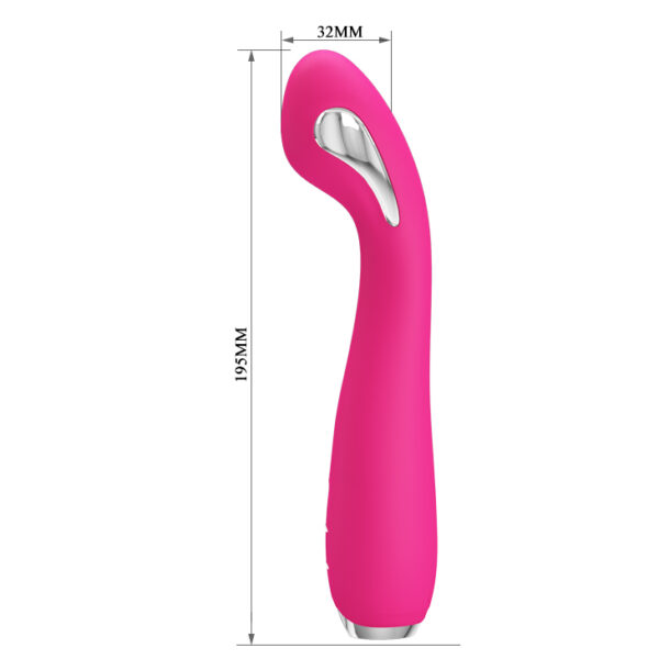 PRETTY LOVE   Hector, 7 vibration functions 5 electric shock functions - obrazek 6