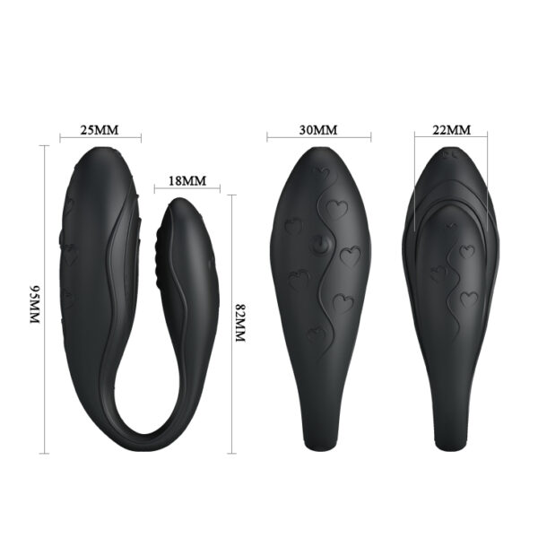 PRETTY LOVE    INDULGENCE PLUS, 30 functions black - obrazek 6