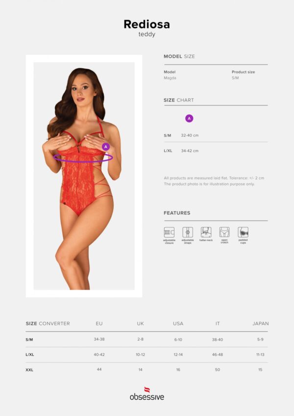 Bielizna Rediosa body otwarte L/XL - obrazek 7