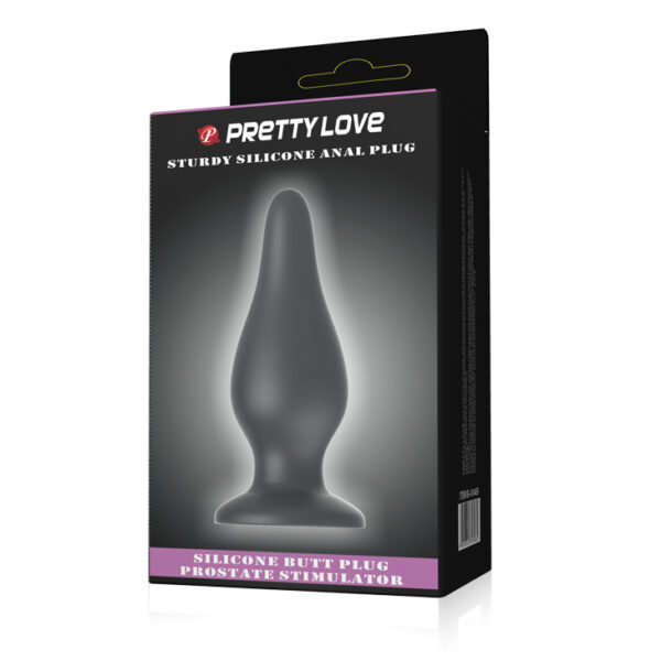 PRETTY LOVE  SILICONE BUTT PLUG ANAL, PROSTATE STIMULATOR - obrazek 7