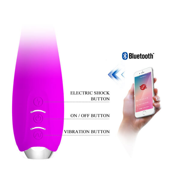 PRETTY LOVE   HOMUNCULUS, 12 vibration functions 5 electric shock functions Mobile APP remote control - obrazek 6