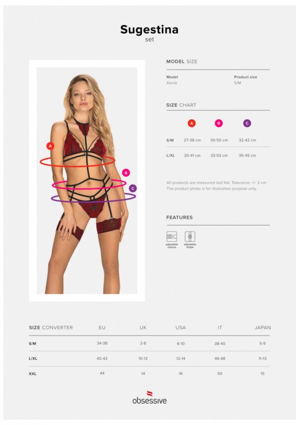 Sugestina komplet 3 częściowy L/XL - obrazek 7