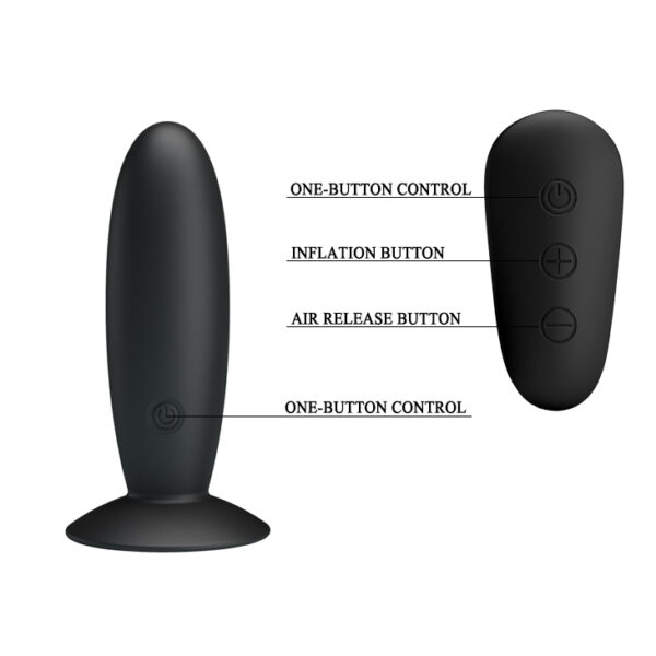 MR PLAY   Remote Control Vibrating Anal Plug - obrazek 6