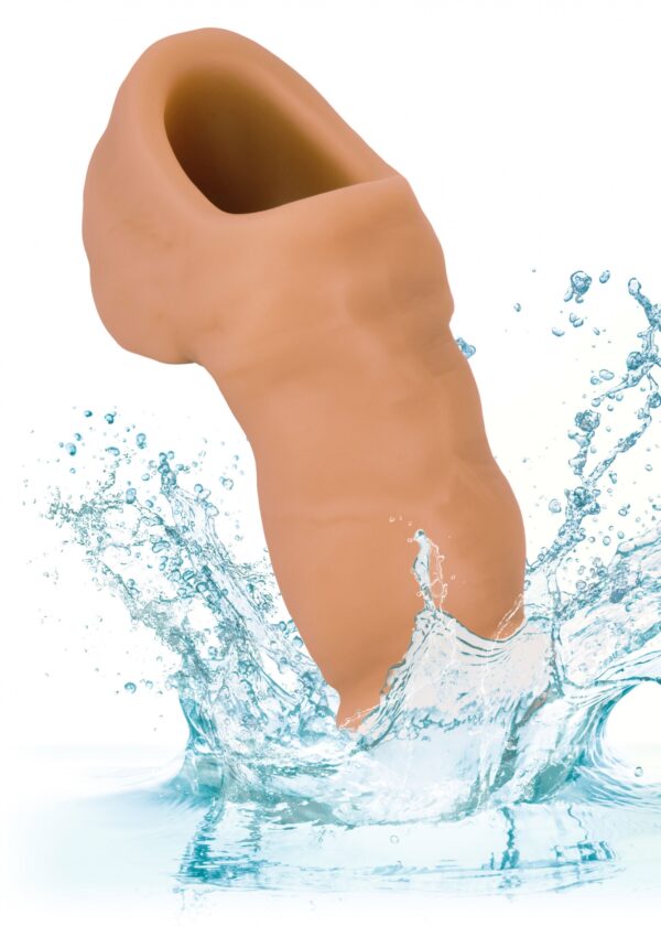 Soft Silicone Stand To Pee Caramel skin tone - obrazek 8