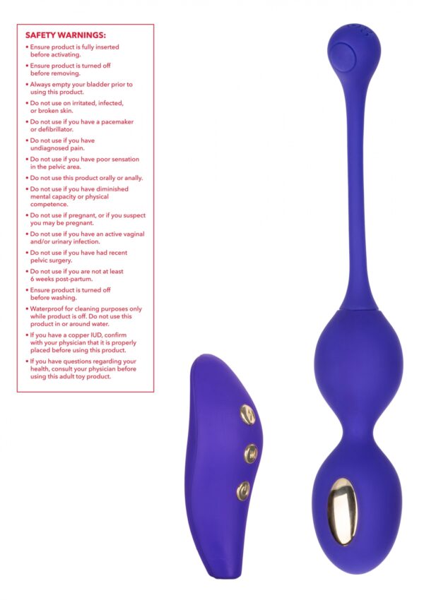 Estim Dual Kegel Exerciser Blue - obrazek 8