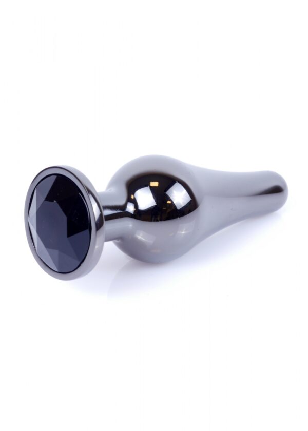 Plug Jewellery Dark Silver BUTT PLUG  Black - obrazek 8