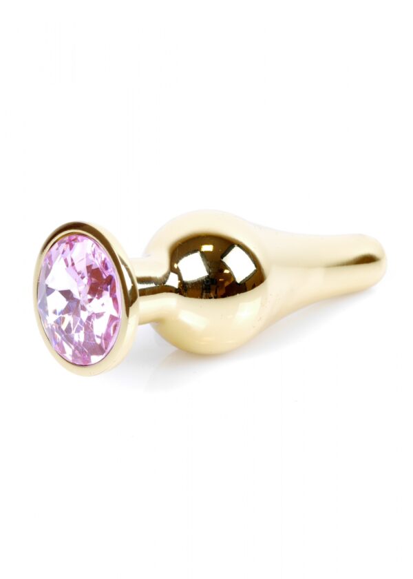 Plug Jewellery Gold BUTT PLUG  Rose - obrazek 8