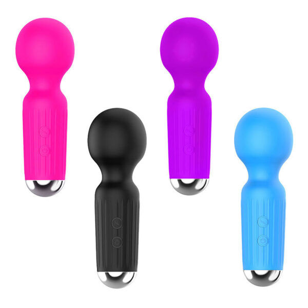 Stymulator Rechargeable Mini Masager USB 20 Functions   Pink - obrazek 8