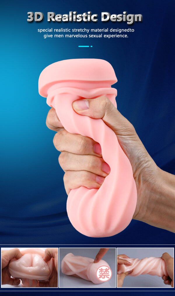 Masturbator Vibration 7, 7 Sucking modes, Hand - obrazek 8