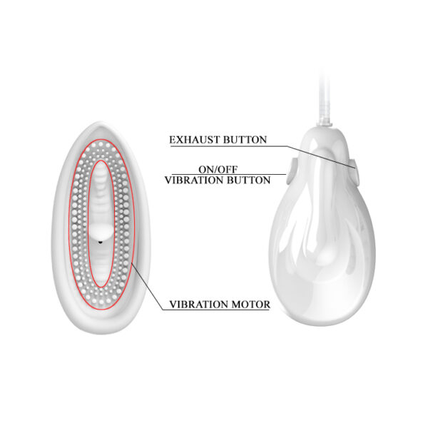 PRETTY LOVE  SUCTION VIBRATING MASSAGER - obrazek 7
