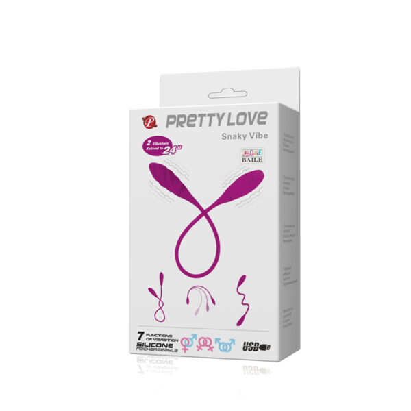 PRETTY LOVE   Snaky Vibe 7 FUNCTIONS USB - obrazek 8