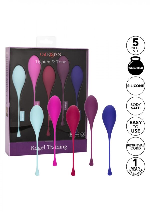 Kegel Training 5 Pcs Multicolor - obrazek 8