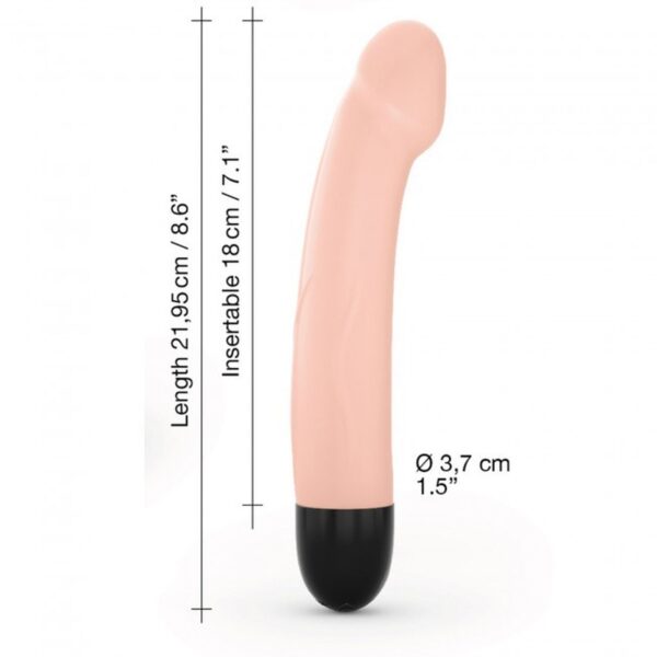 REAL VIBRATION M FLESH 2.0   RECHARGEABLE - obrazek 8