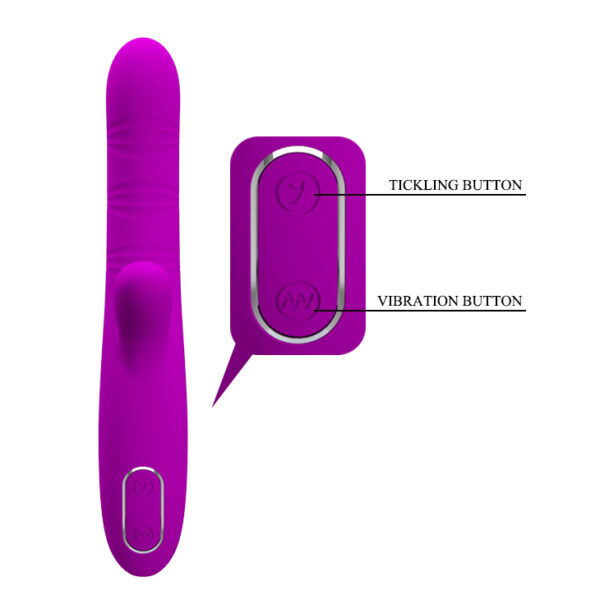 PRETTY LOVE   Angelique, 12 vibration functions 4 tickling functions - obrazek 6