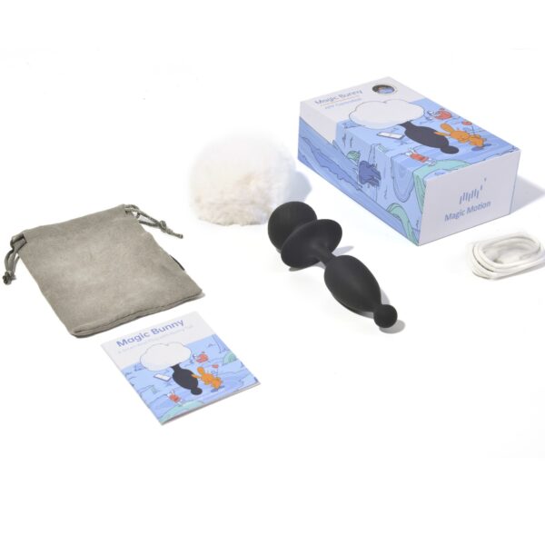 Magic Motion   Bunny App Controlled Vibrating Bunny Tail Anal Plug - obrazek 8