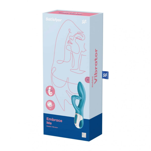 Wibrator Embrace me (Turquoise) - obrazek 8