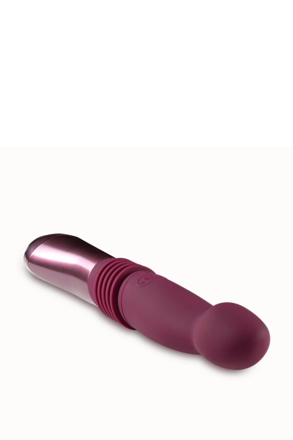 TEMPTASIA TRIXIE THRUSTING DILDO WINE - obrazek 8