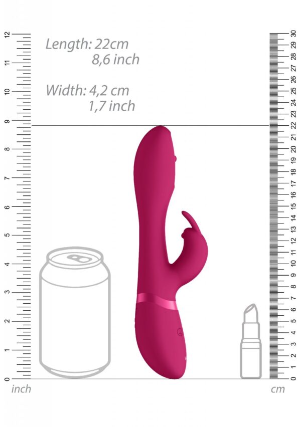 Mira   Spinning G spot Rabbit   Pink - obrazek 8