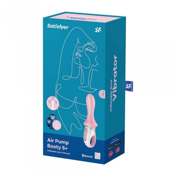 Air Pump Booty 5 Connect App red - obrazek 8