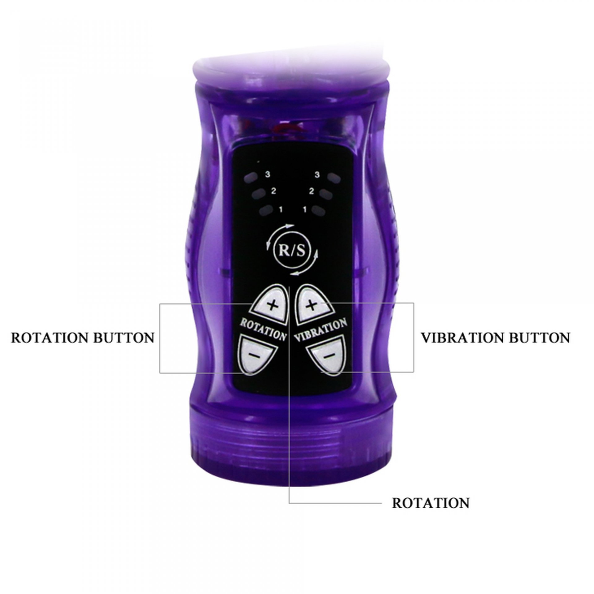 BAILE Perfect To Enjoy, 3 vibration functions 3 rotation functions - obrazek 8