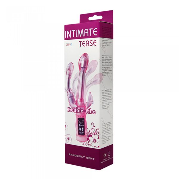 BAILE  INTIMATE TEASE, 6 vibration functions Bendable - obrazek 8
