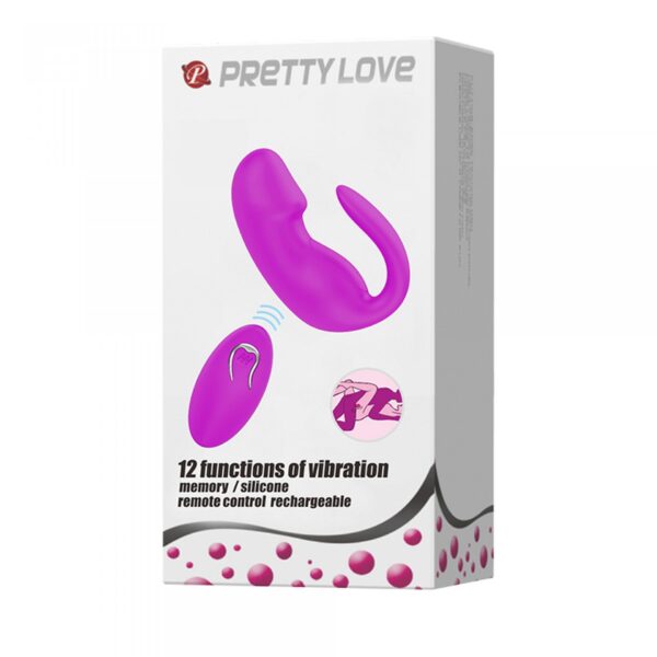 PRETTY LOVE   12 vibration functions Wireless remote control - obrazek 8