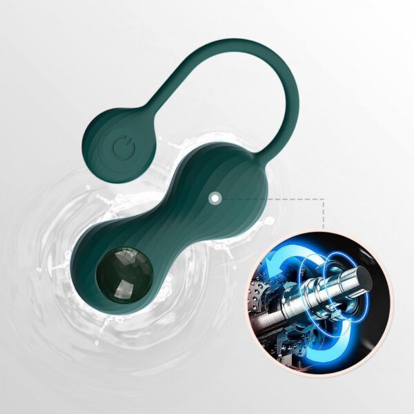 Magic Motion   Crystal Duo Smart Kegel Vibrator with Weight Set - obrazek 8