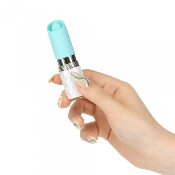 Pillow Talk   Lusty Luxurious Flickering Massager Teal - obrazek 8