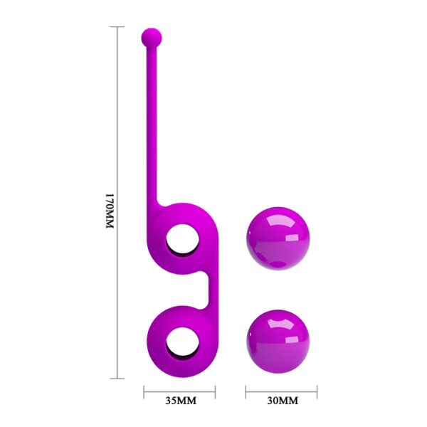 PRETTY LOVE   KEGEL TIGHTEN UP III PURPLE - obrazek 7
