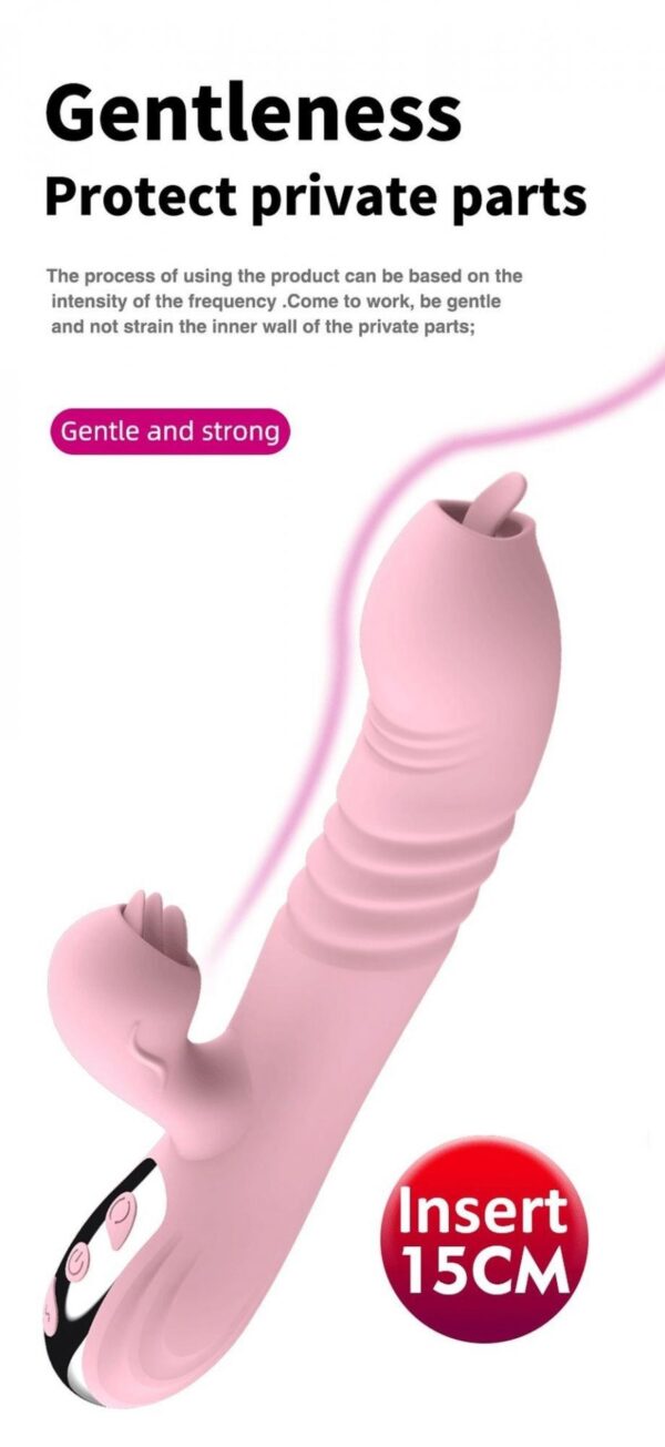 Wibrator Fairy USB 3 functions of thrusting / 20 vibrations - obrazek 8