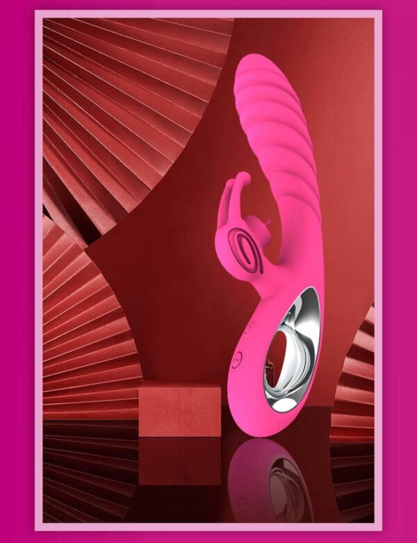 Wibrator Vicky USB  Pink - obrazek 8