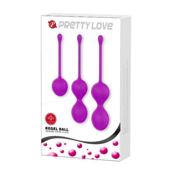 PRETTY LOVE   KEGEL BALL PURPLE - obrazek 8