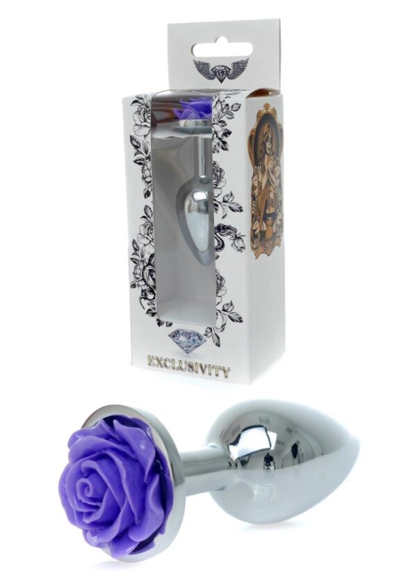 Plug Jewellery Silver PLUG ROSE  Purple - obrazek 8