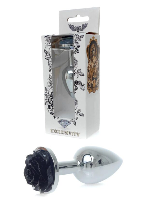Plug Jewellery Silver PLUG ROSE  Black - obrazek 8