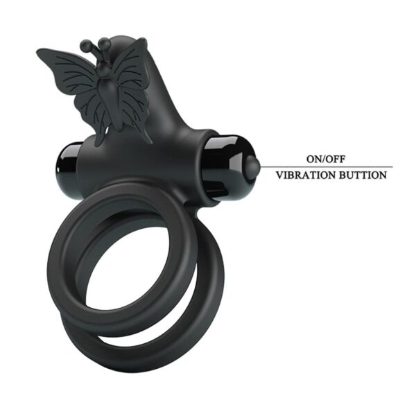 PRETTE LOVE   PASSIONATE RING IX, 10 vibration functions - obrazek 8