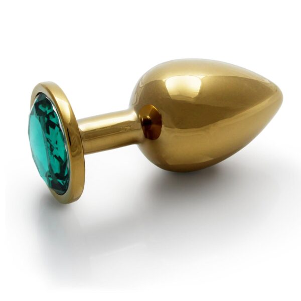 Round Gem Butt Plug   Large - obrazek 8