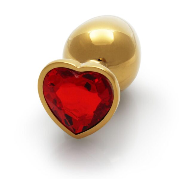 Heart Gem Butt Plug   Large - obrazek 8