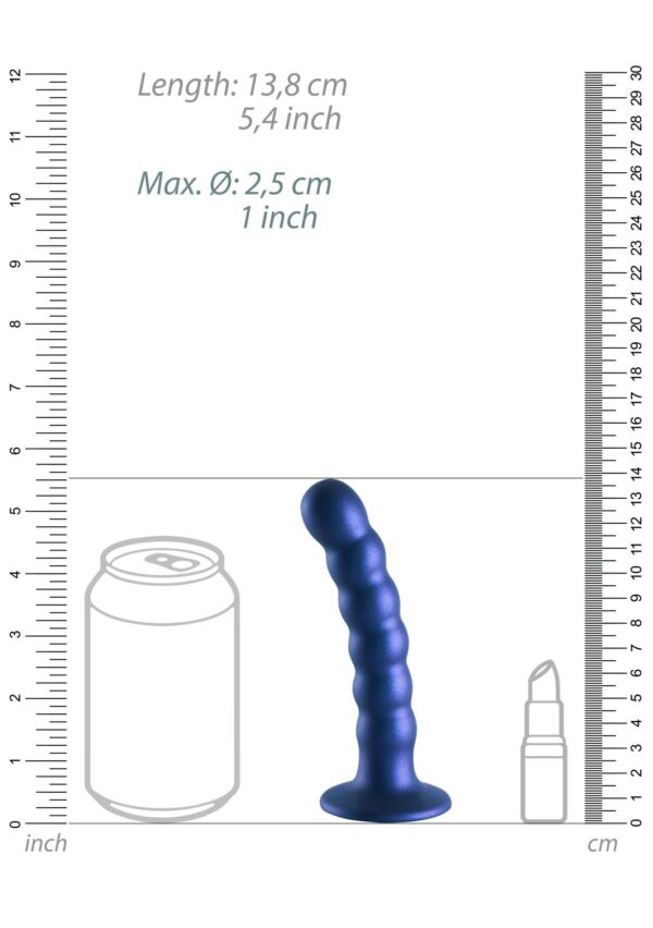Beaded Silicone G Spot Dildo   5 / 13 cm - obrazek 8