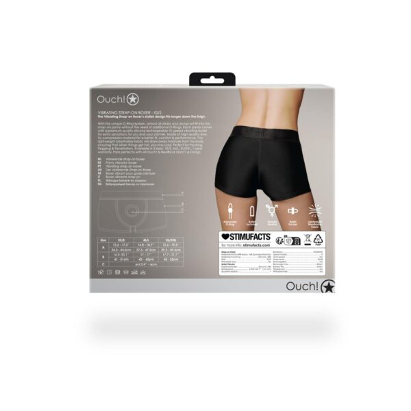 Vibrating Strap on Boxer   XS/S - obrazek 8