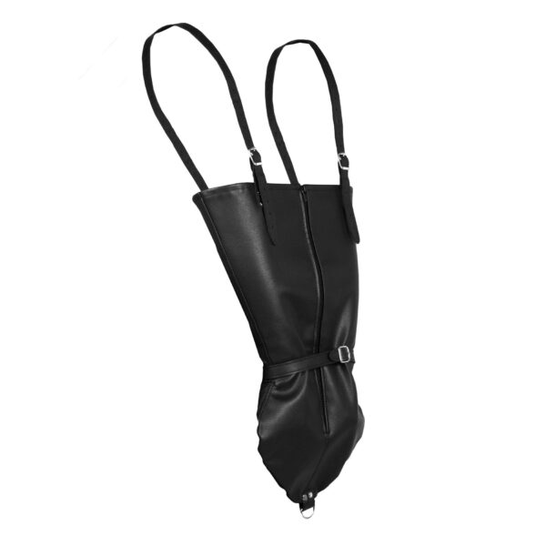 Zip up Full Sleeve Arm Restraint   Black - obrazek 8