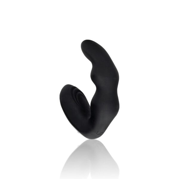 Bent Vibrating Prostate Massager with Remote Control   Black - obrazek 8