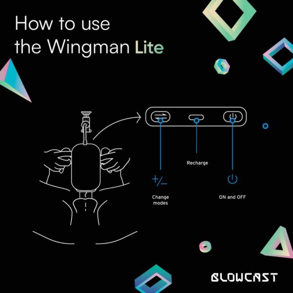 BLOWCAST  Wingman Lite Automatyczny Masturbator - obrazek 8