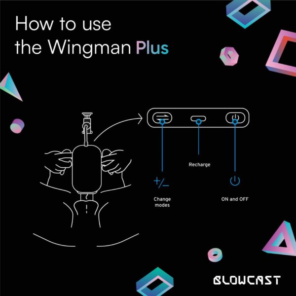 BLOWCAST  Wingman Plus Automatyczny Masturbator - obrazek 8