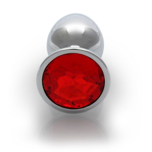 Round Gem Butt Plug   Small - obrazek 8