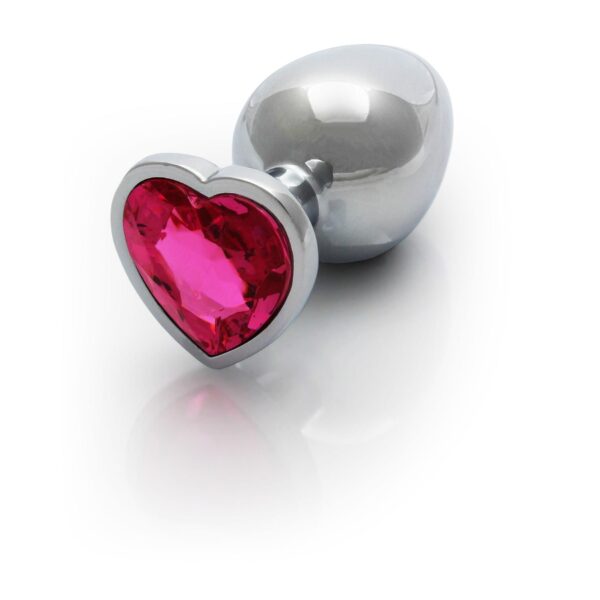 Heart Gem Butt Plug   Large - obrazek 8