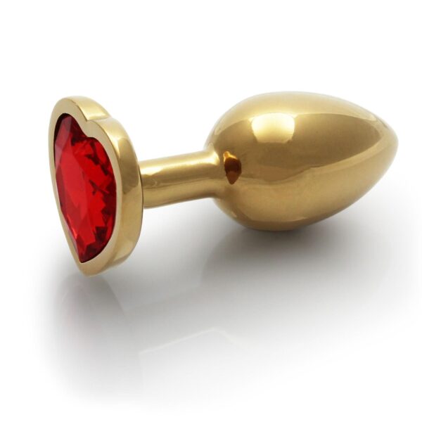 Heart Gem Butt Plug   Small - obrazek 8