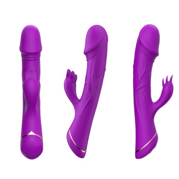 Rubberco Purple, 2* 9 vibration functions - obrazek 8